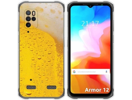 Carcasa Ulefone Armor 12 5G TUMUNDOSMARTPHONE Dibujos Cerveza Multicolor
