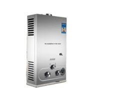 Calentador de agua a gas, salida ajustable, diseño de montaje en pared, 6L OEM