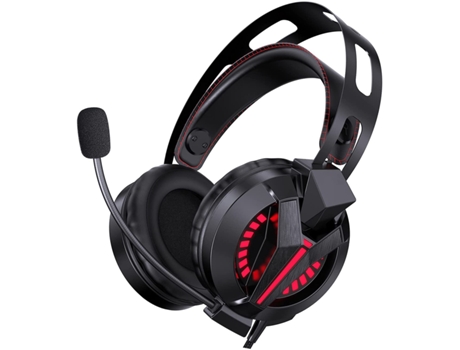 Auriculares Estéreo para juegos con micrófono con cable para PC con micrófono con cancelación de ruido