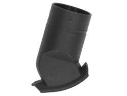 Conector Para Bolsa De Polvo Para Sierra Biseladora Modelo 255. Material Abs Robusto Y Práctico.