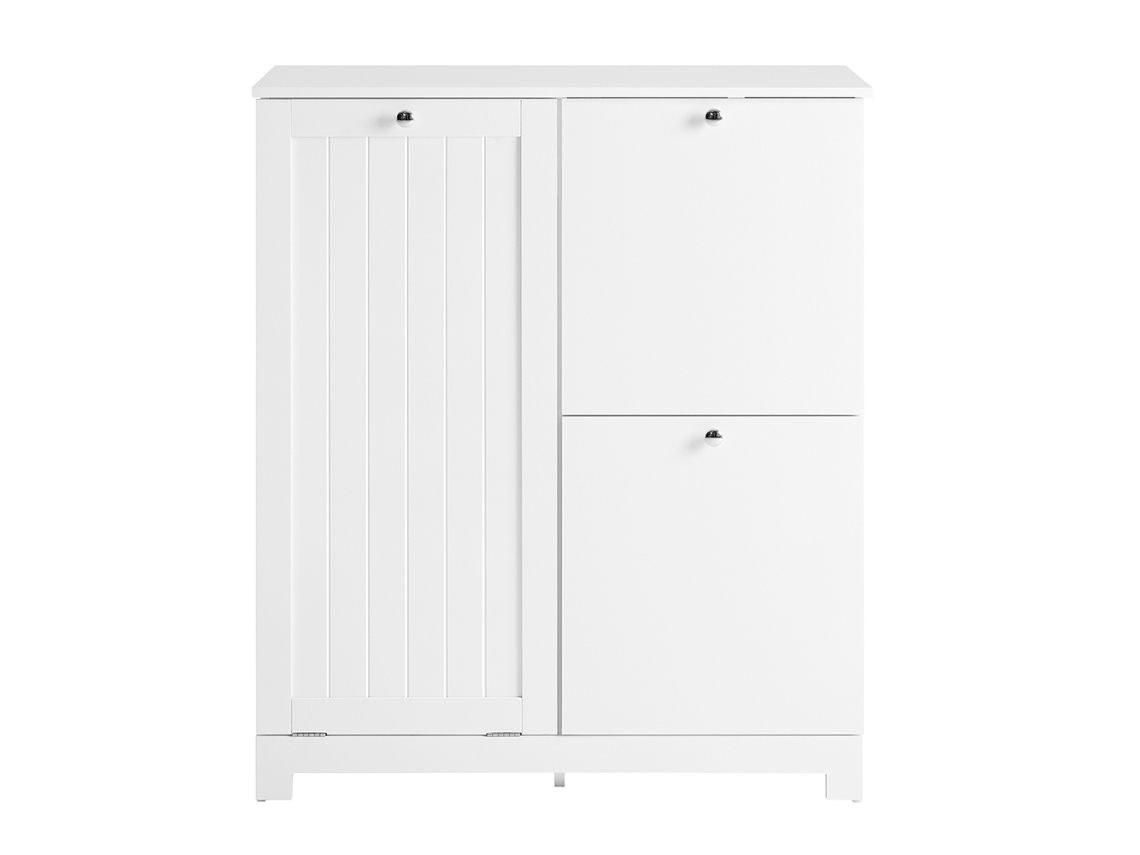 Columna de mueble de baño con cestas Bzr213 W Sobuy