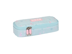 Estuche Escolar Moos Garden 22 x 5 x 8 cm Turquesa
