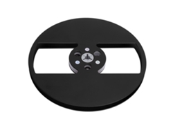 Carrete De Cinta Vacío De Aleación De Aluminio De 7 Pulgadas Con 2 Orificios Para Reproductor De Cinta Universal De Carrete A Carrete.