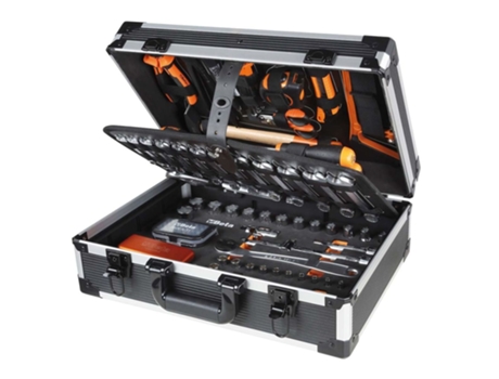 Beta Tools Caja de herramientas 146 piezas aluminio 2056E/E 020560411
