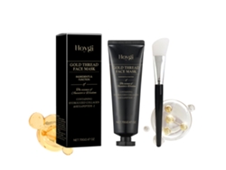 Mascarilla de oro de 24k: Eliminación eficaz para una piel sana.