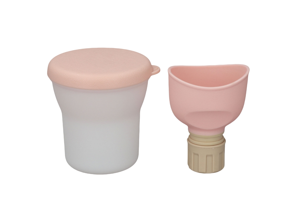 Embudo Urinario Unisex Portátil, A Prueba De Fugas Y Reutilizable Para Niños Y Adultos, Ideal Para Viajes Y Para El Coche, Color Rosa.