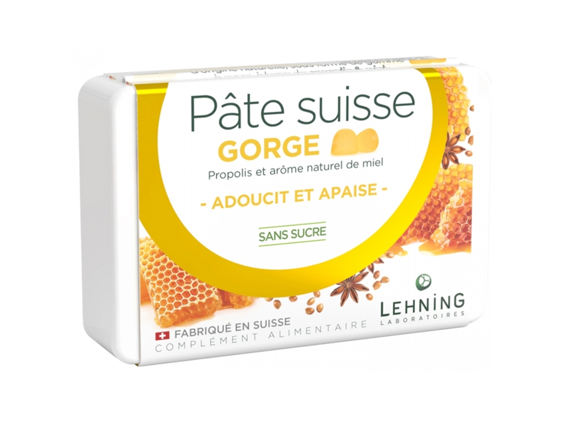 LABORATOIRES LEHNING Pâte Suisse Gorge 40 Gummies
