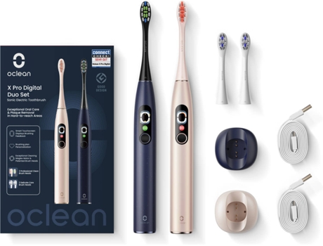 Cepillo de Dientes Eléctrico OCLEAN X Pro Digital Duo