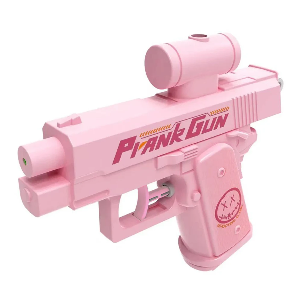 MDUG - Pistola de agua bidireccional creativa que lanza agua en reversa - Rosa
