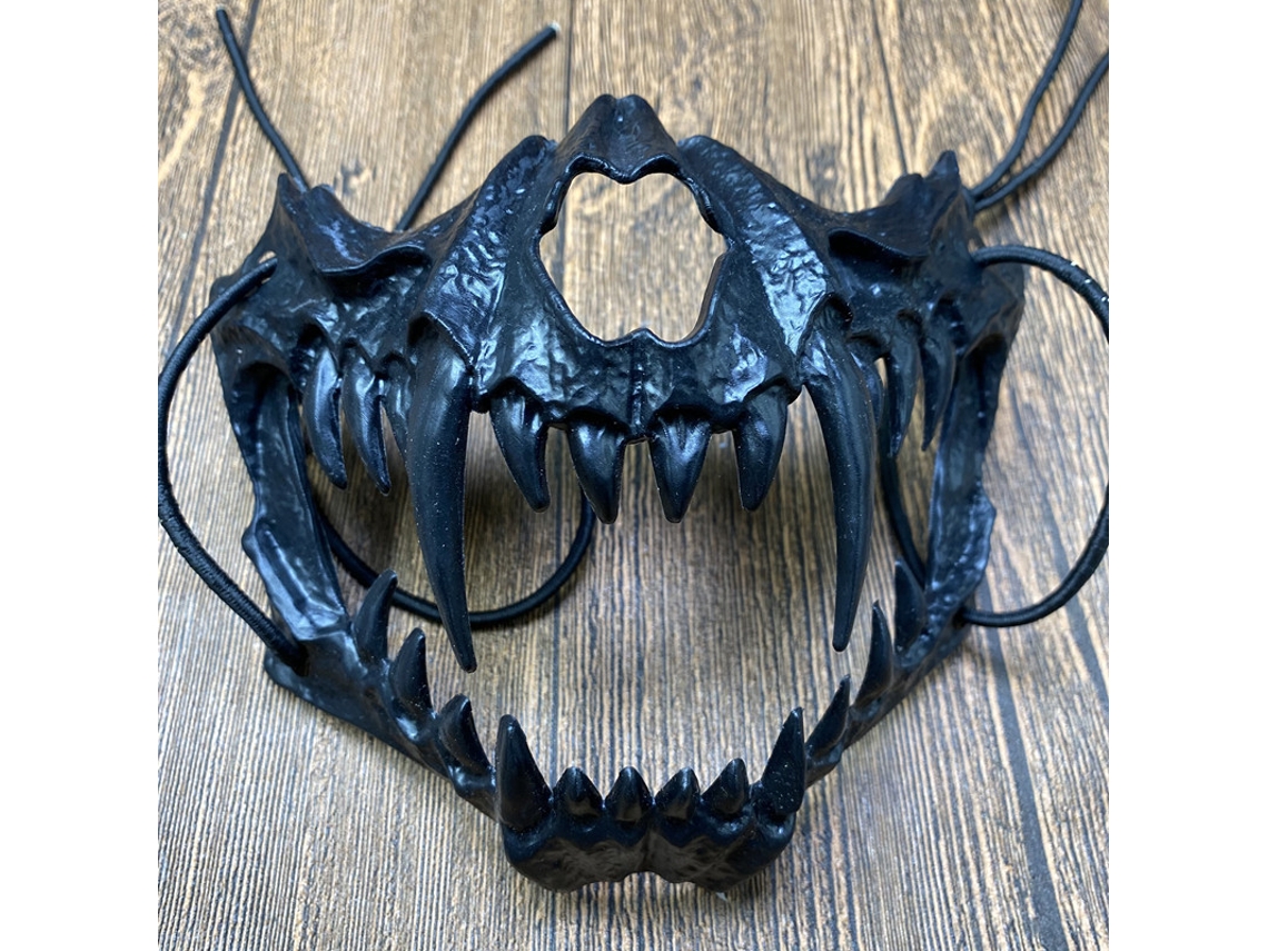 Máscara de personaje de Halloween, accesorio de disfraz, decoración