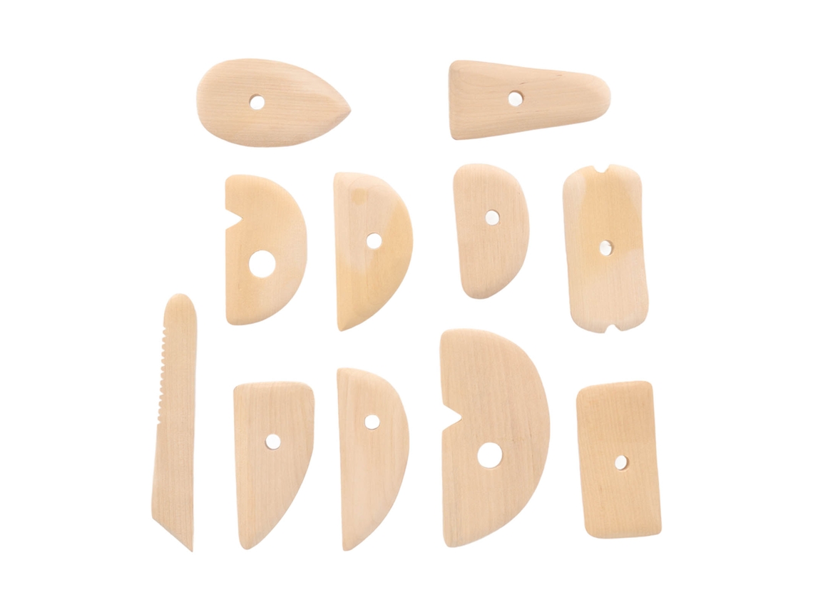 Juego De 11 Herramientas Profesionales Para Recortar Madera Y Cerámica, Ideales Para Modelar Y Esculpir Arcilla.
