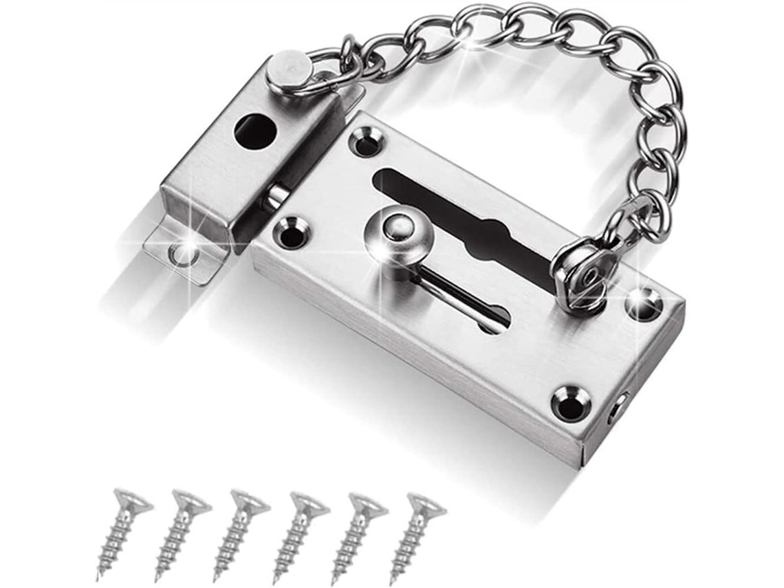 Cerrojo De Acero Inoxidable Reforzado, Seguridad, Duradero, Resistente, Calidad, Robusto, Corrosión