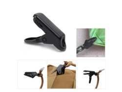 10 Abrazaderas Para Toldos Y Tiendas De Campaña, Herramienta De Sujeción Con Pinza De Cocodrilo, Material Plástico Resistente.