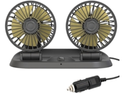 Ventilador De Escritorio Usb Ventilador Coche Plegable Doble Cabezal Giratorio Creativo 5v 12v 24v En