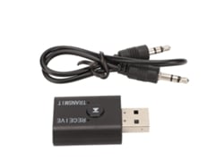 Adaptador Bluetooth 2 Em 1 Usb Transmissor Receptor Sem Fio 3.5mm Para Tv Estéreo Carro Alto-falantes