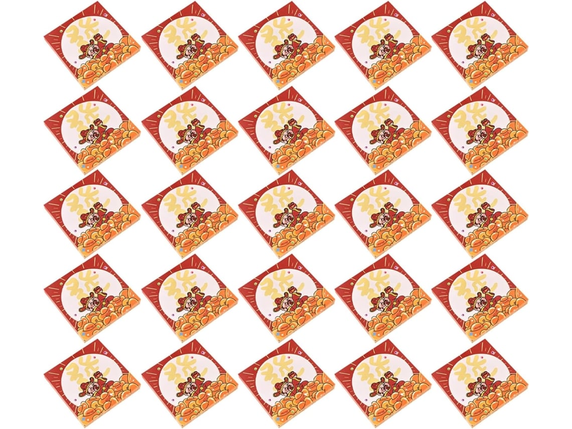 Juego De 30 Blocs De Notas Adhesivas Con Diseño De La Fortuna