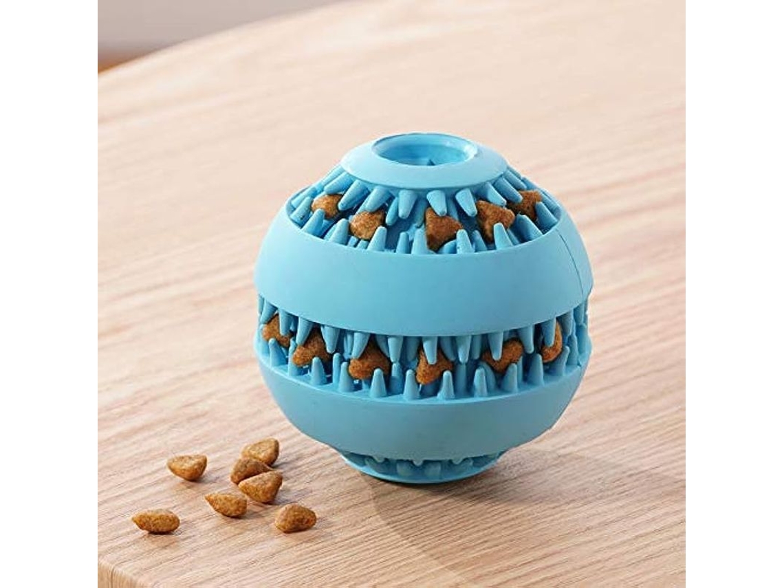 2026-32938-juguete De Pelota Para Perros Con Dispensador De Comida, Interactivo Y Resistente A Mordiscos Para Perros Medianos Y Grandes