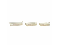 Juego De Bandejas Dkd Home Decor Metal (40 X 21 X 8 Cm)