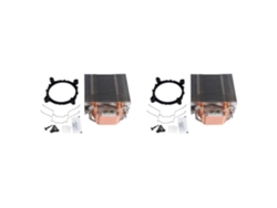 2 Ventiladores Sin Cpu, Radiador De 12 Cm Con 6 Tubos De Calor De Cobre
