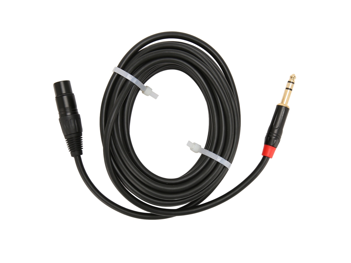 Cabo de Áudio LAXISCREED 6.35mm Macho para Xlr Fêmea 8m