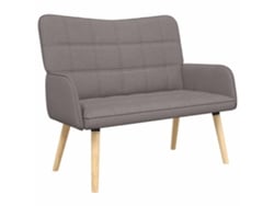 Maison Exclusive - Sofá De 2 Plazas Topo 115 X 61 X 87 Cm Tela