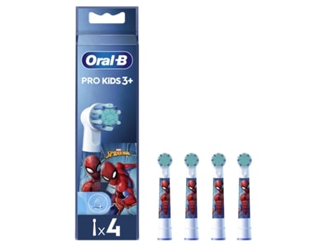 Recambio de Cepillo Eléctrico ORAL B Kids Spiderman 4Un