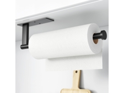 Portarrollos de papel para cocina, autoadhesivo o con agujeros, para debajo del gabinete, para montar en la pared, Jortmrd