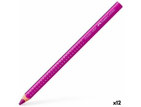 Lápices De Color FABER-CASTELL Rojo Carmesim 12 Unidades
