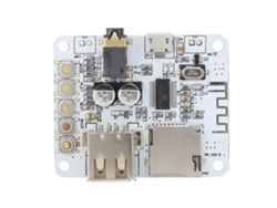 Módulo Receptor De Áudio Bluetooth Hw-3298 Com Decodificação Mp3, Suporte Usb, Cartão Tf E Amplificador