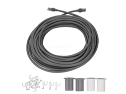 Cable De Satélite Rectangular Impermeable De Repuesto De 9 Metros (30 Pies) Con Cubierta Protectora Y Clip Para V3 Gen 3