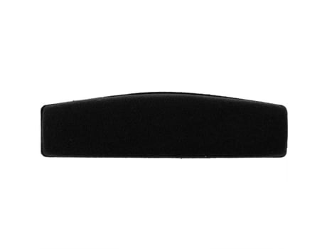 HURRISE Almohadilla de Repuesto para Diadema para Auriculares HD598 Franela Negra