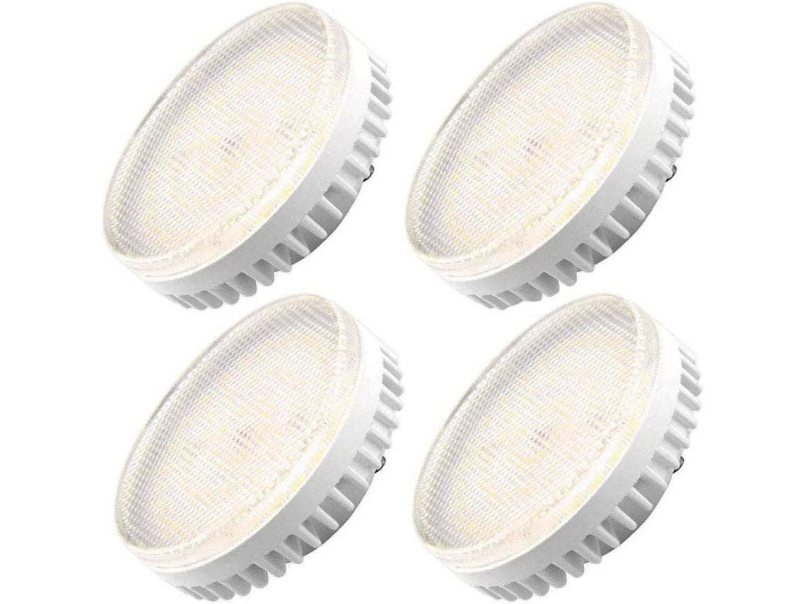 Bombilla Led Gx53 De 9 W, Aluminio Fundido, Luz Blanca Cálida, 240 V, Ahorro De Energía.