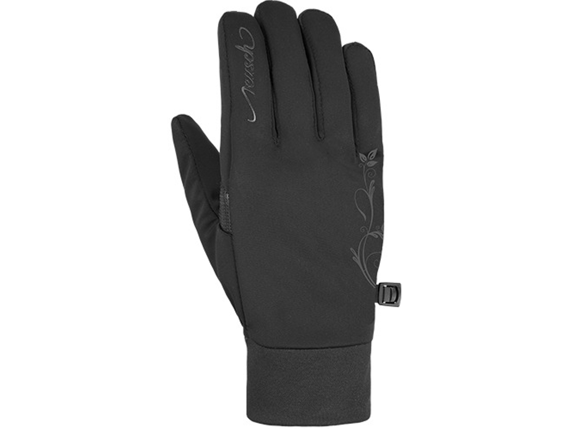 Guantes para Mujer REUSCH  Saskia Touchtec Negro para Esquí (Talla:7)