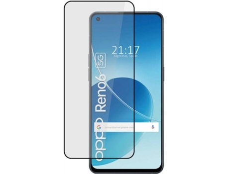 Protector de Pantalla Oppo Reno 6 5G TUMUNDOSMARTPHONE 5D Full Glue