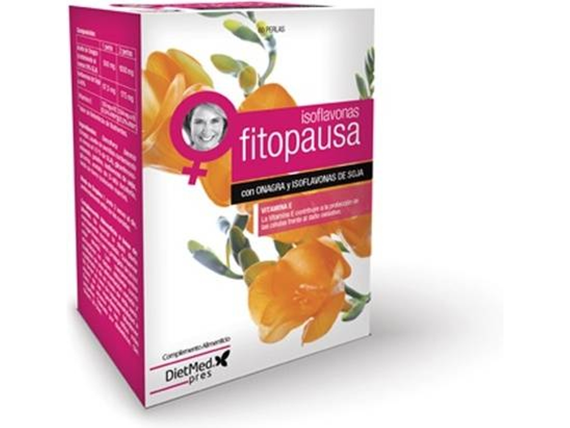 Complemento Alimentar DIETMED Fitopausa Com Isoflavonas (60 pérolas)