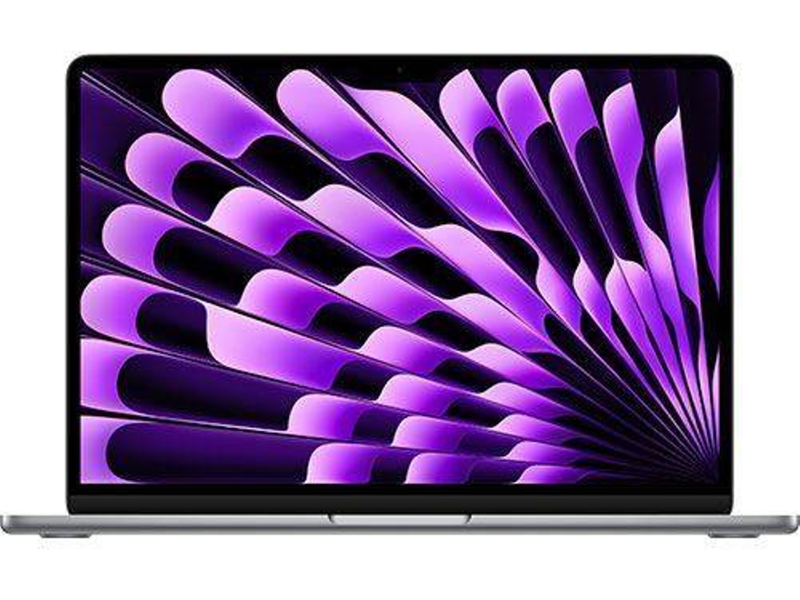 MacBook Air APPLE Cinzento Sideral (13.6'' - Apple M3 8-Core - RAM: 16 GB - 256 GB SSD - GPU 8-Core)
