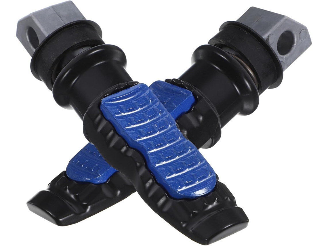 Soporte trasero de 2 piezas para accesorios de pedales universales para ciclomotores, diseño elegante.
