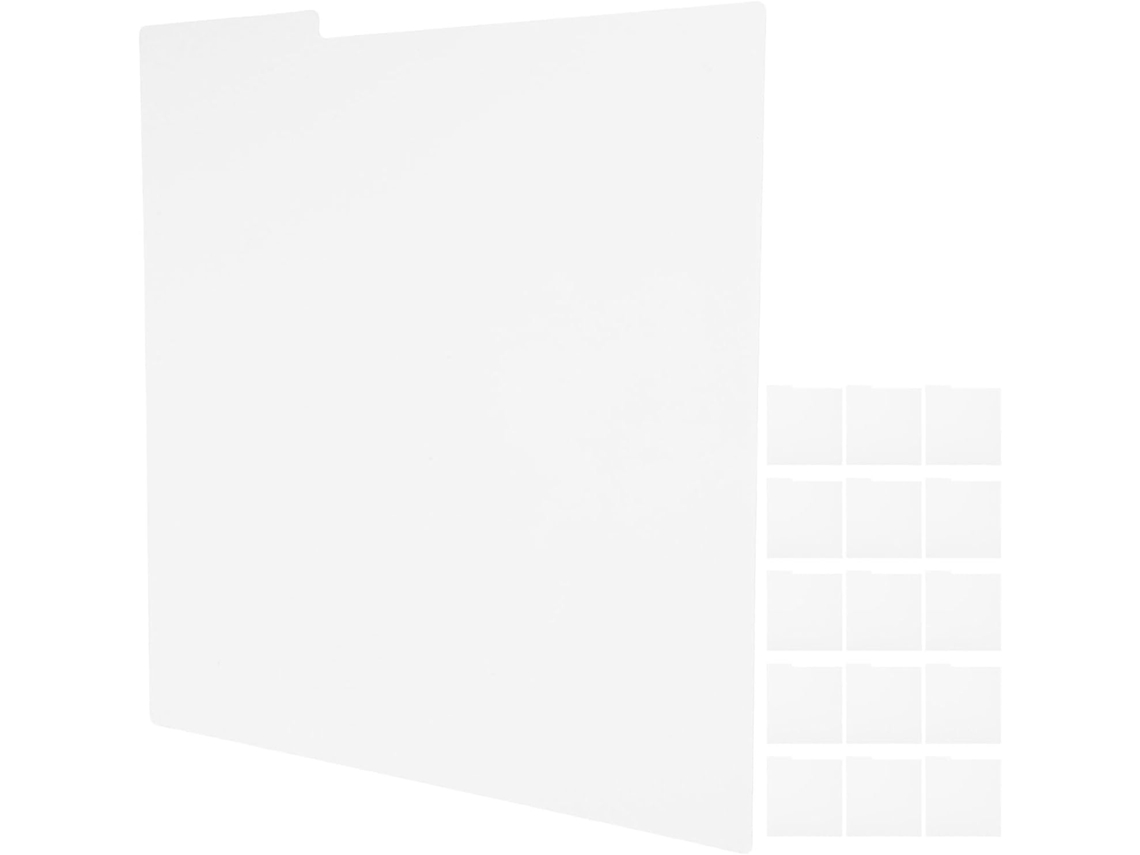 16 Separadores De Vinilo Pvc Blancos De 330 X 317 Mm, Reutilizables.