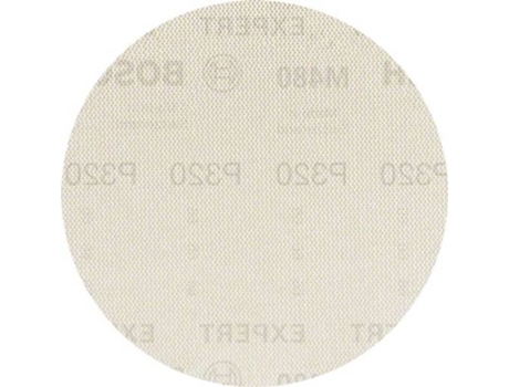 Malla de Lixa BOSCH Expert M480 para Lijadoras Excéntricas 150 mm - G 320 50 Un