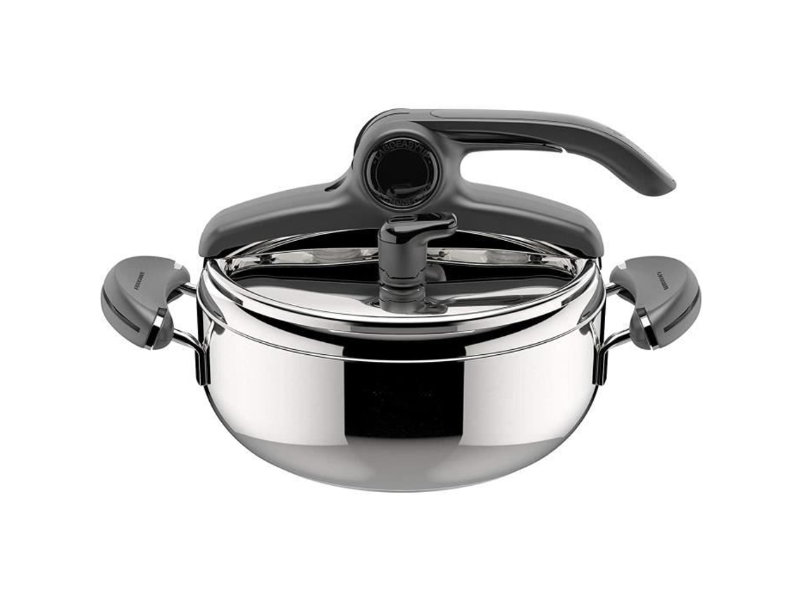 Mia Pentola Presión 3 5L Lagoeasy'Up Acero inoxidable 18/10 2 años de garantía LAGOSTINA