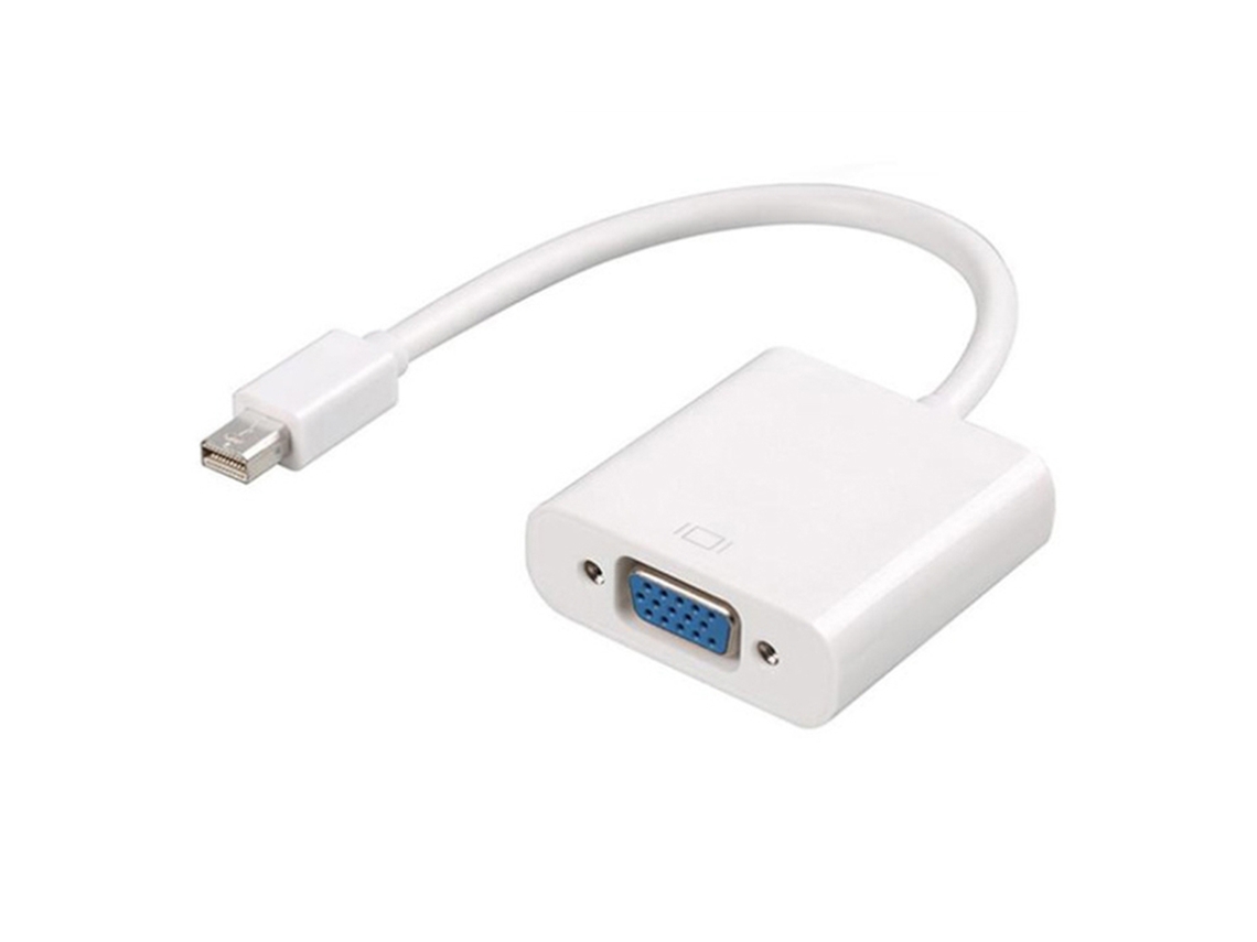 Cable Adaptador Mini Displayport A Vga. Compatible Con Mini Displayport V1.2. Resolución Full Hd 1080p.