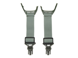 Correa Elástica Para Gafas De Caza, Extensible, Cómoda, Para Riel Rápido, Verde, 2 Piezas