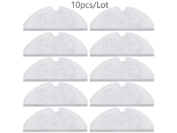 10 para Xiaomi Roborock S50 S51 Millet accesorios para aspiradoras paño de mopa 2ª generación toallita seca reemplazo limpio