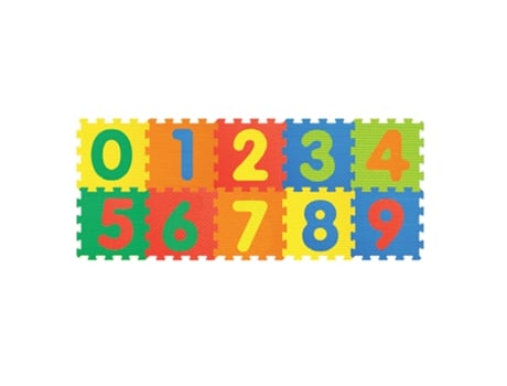Alfombra Puzzle CENTROXOGO Alfombra puzzle con números (Edad Mínima  Recomendada: 9 Meses)