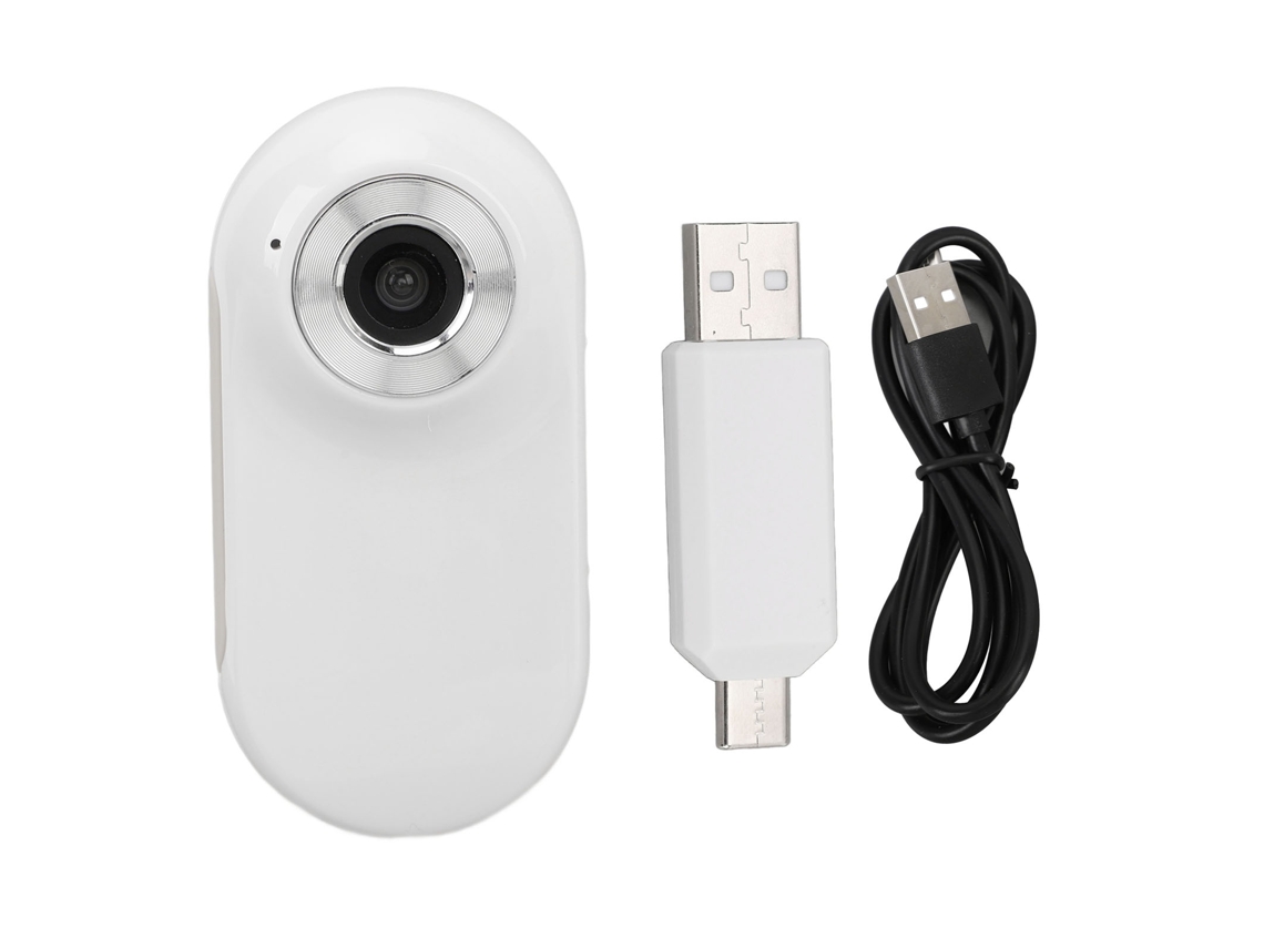 Cámara para collar de gato 1080p 128g LCD de 0,96 pulgadas, pequeña cámara de acción