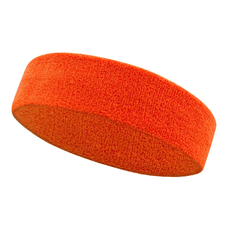(naranja) Diadema Deportiva Transpirable, Ideal Para Tenis, Baloncesto, Correr Y Hacer Ejercicio.