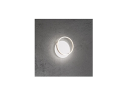 ORBIT Plafón LED Blanco y dorado 43W PERENZ en aluminio