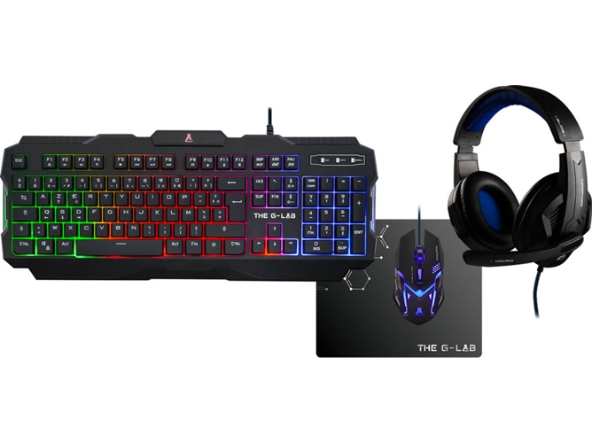 Teclado THE G-LAB Combo Argon (Con Cable - Layout Francés)
