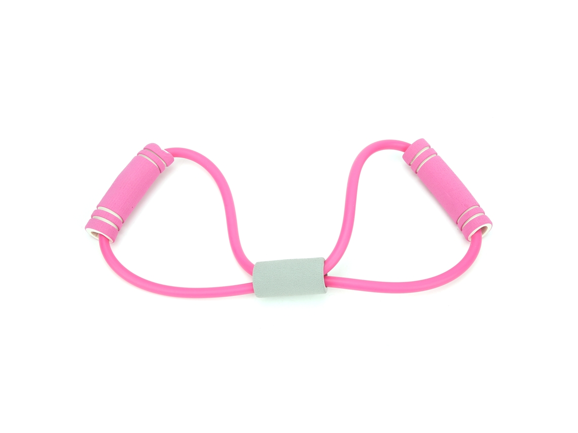 Banda De Resistencia En Forma De Ocho Para Yoga Y Entrenamiento Físico, Antiadherente, Duradera Y Con Asas Suaves.
