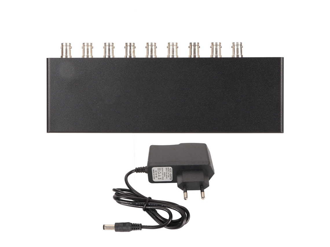 Divisor Sdi 1 Entrada 8 Salidas Distribución De Señal Soporta Resolución 1080p